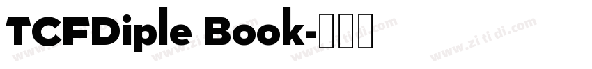TCFDiple Book字体转换